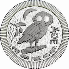 Obrázek Athenian Owl Stackable Silver